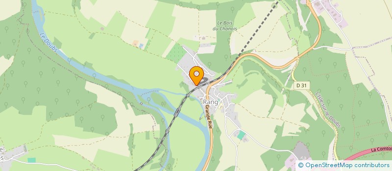 localisation de l'entreprise MONSIEUR THIERRY PERRIER  RANG