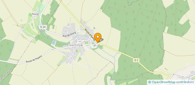 localisation de l'entreprise MONSIEUR THIERRY PERRON  NANTILLY