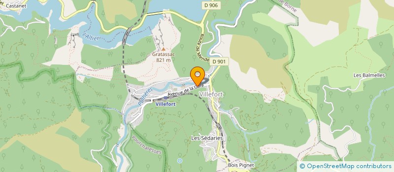 localisation de l'entreprise MONSIEUR THIERRY PETIT  VILLEFORT