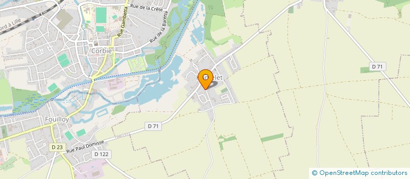 localisation de l'entreprise MONSIEUR THIERRY PETIT  HAMELET