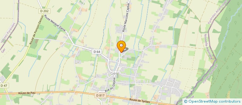 localisation de l'entreprise MONSIEUR THIERRY PETIT  GER