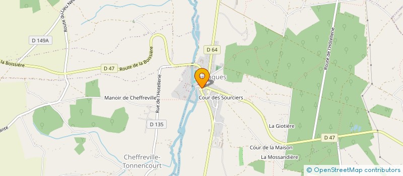 localisation de l'entreprise MONSIEUR THIERRY PETITEVILLE  LIVAROT-PAYS-D'AUGE