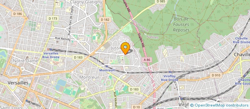 localisation de l'entreprise MONSIEUR THIERRY PETOIN à VERSAILLES