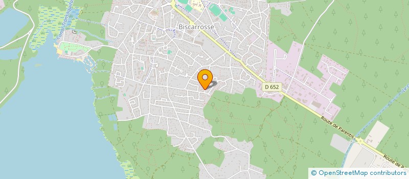 localisation de l'entreprise MONSIEUR THIERRY PEYRE  BISCARROSSE