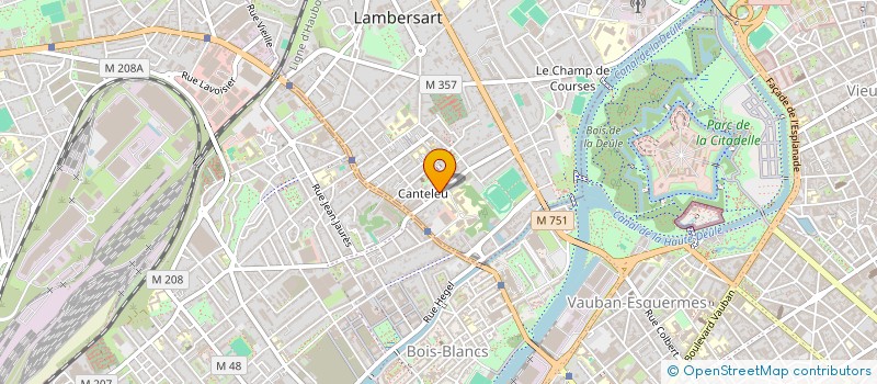 localisation de l'entreprise MONSIEUR THIERRY PEYRON à LAMBERSART