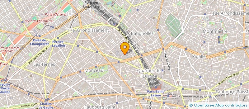 localisation de l'entreprise MONSIEUR THIERRY PEYROUX  PARIS