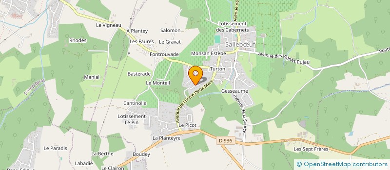 localisation de l'entreprise MONSIEUR THIERRY PFRIMMER  SALLEBUF