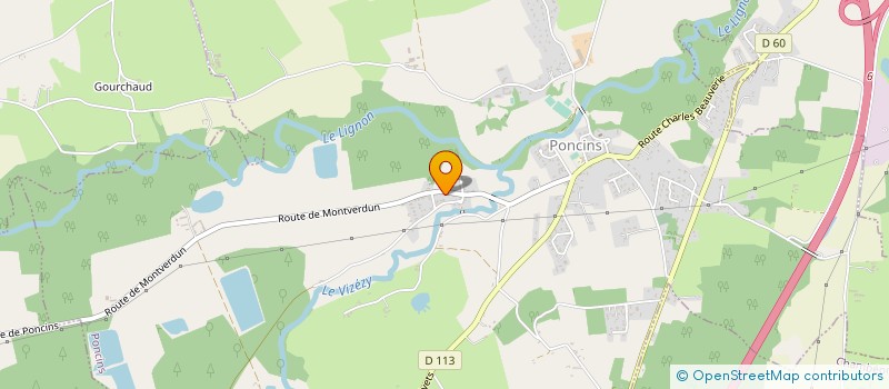 localisation de l'entreprise MONSIEUR THIERRY PHILIPPE  BOEN-SUR-LIGNON