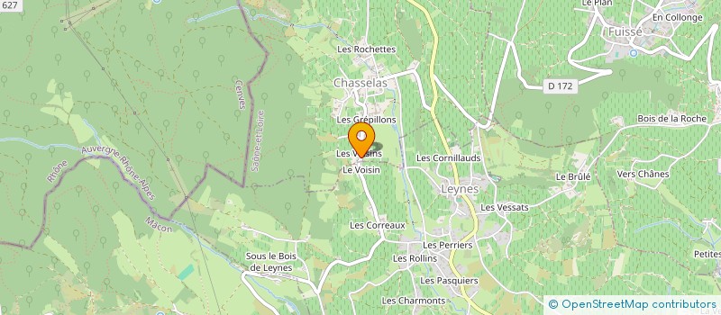 localisation de l'entreprise MONSIEUR THIERRY PHILIPPON  CHASSELAS