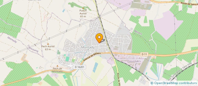 localisation de l'entreprise MONSIEUR THIERRY PIANNE  MONTADY