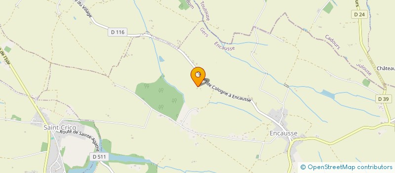 localisation de l'entreprise MONSIEUR THIERRY PICARD  ENCAUSSE