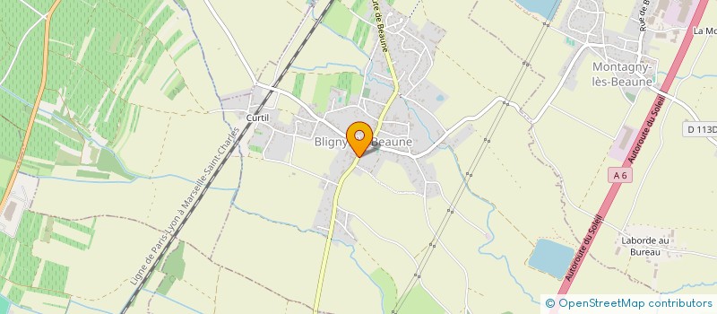 localisation de l'entreprise MONSIEUR THIERRY PICARD  BLIGNY-LES-BEAUNE