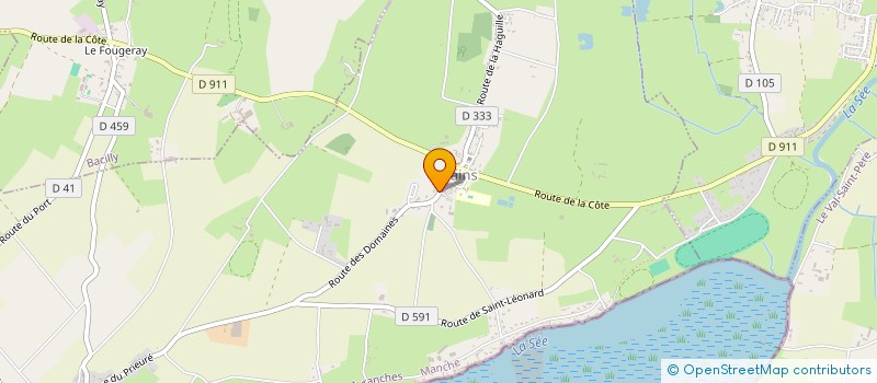 localisation de l'entreprise MONSIEUR THIERRY PICHARD  VAINS