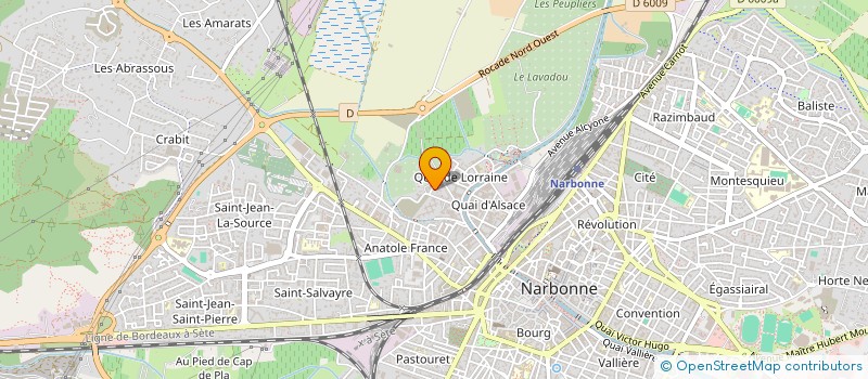 localisation de l'entreprise MONSIEUR THIERRY PICO  NARBONNE