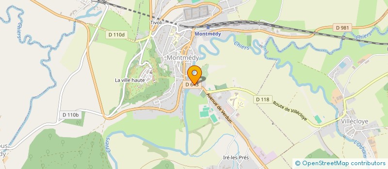 localisation de l'entreprise MONSIEUR THIERRY PICOT DILLY à MONTMEDY