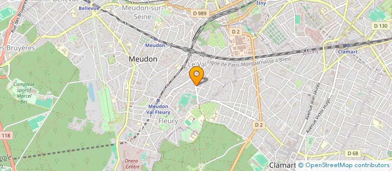 localisation de l'entreprise MONSIEUR THIERRY PIERRE à MEUDON
