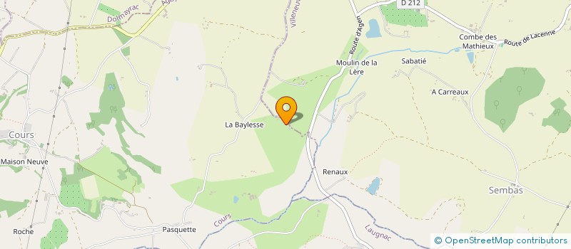 localisation de l'entreprise MONSIEUR THIERRY PIERRE  PRAYSSAS