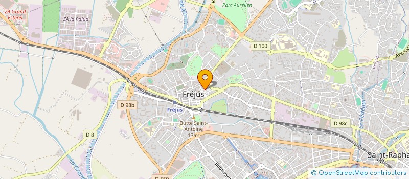 localisation de l'entreprise MONSIEUR THIERRY PIERRE MARIE MARSOLLIER à FREJUS