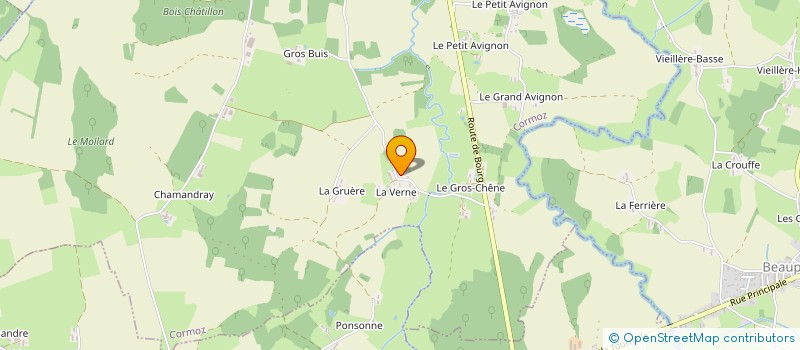 localisation de l'entreprise MONSIEUR THIERRY PIGUET à CORMOZ