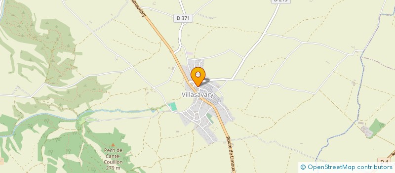 localisation de l'entreprise MONSIEUR THIERRY PINEL  VILLASAVARY