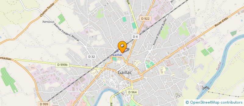 localisation de l'entreprise MONSIEUR THIERRY PINNA  GAILLAC