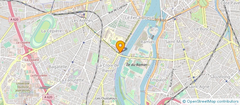 localisation de l'entreprise MONSIEUR THIERRY PINOT  TOULOUSE