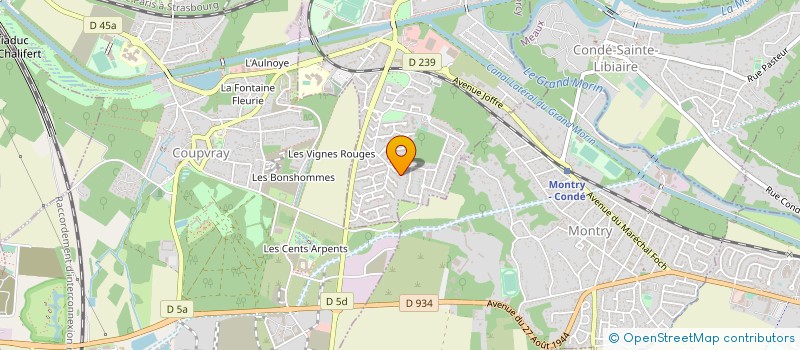 localisation de l'entreprise MONSIEUR THIERRY PINSON à ESBLY