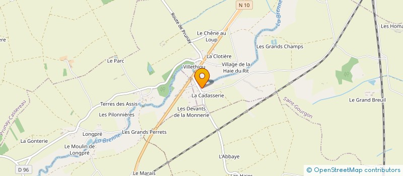 localisation de l'entreprise MONSIEUR THIERRY PLUT  SAINT GOURGON