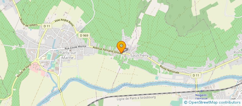 localisation de l'entreprise MONSIEUR THIERRY PLUVIAUX à CHARLY-SUR-MARNE