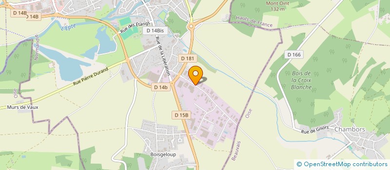 localisation de l'entreprise MONSIEUR THIERRY POILLOT  GISORS