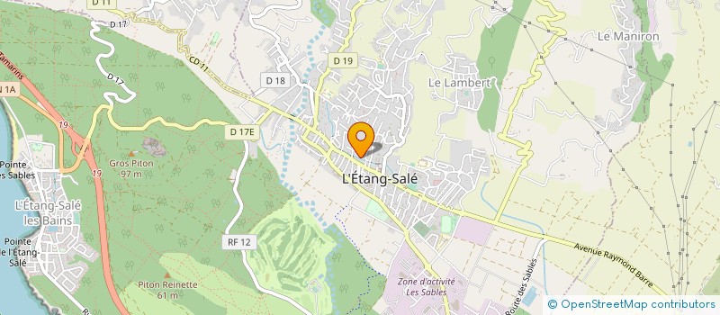 localisation de l'entreprise MONSIEUR THIERRY POIRIER  L'ETANG-SALE