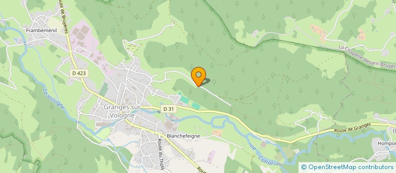 localisation de l'entreprise MONSIEUR THIERRY POIROT  GRAND-AIGUEBLANCHE