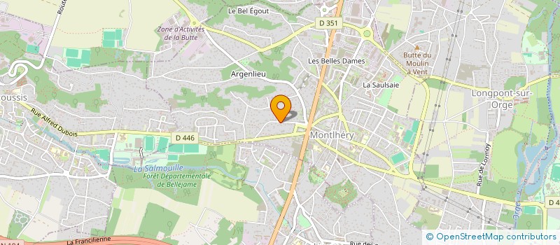 localisation de l'entreprise MONSIEUR THIERRY POIRSON à MONTLHERY