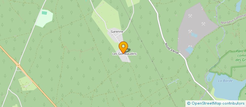 localisation de l'entreprise MONSIEUR THIERRY POLLET  AVENSAN