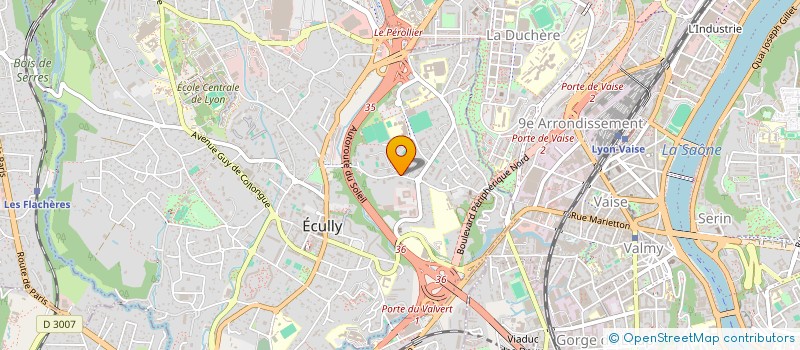 localisation de l'entreprise MONSIEUR THIERRY POMMIER  ECULLY