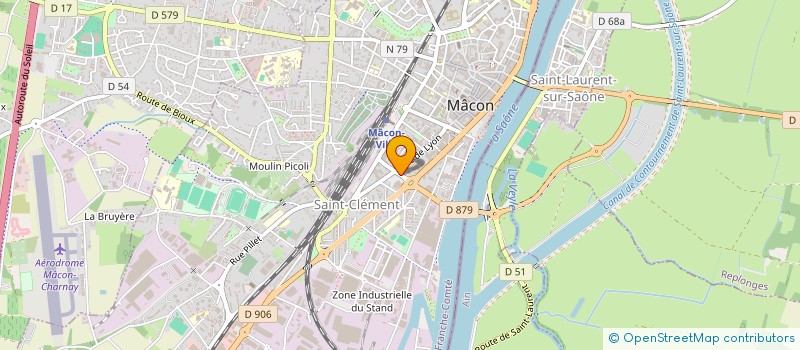 localisation de l'entreprise MONSIEUR THIERRY PONCET à MACON