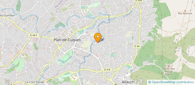 localisation de l'entreprise MONSIEUR THIERRY PONSO à ALLAUCH