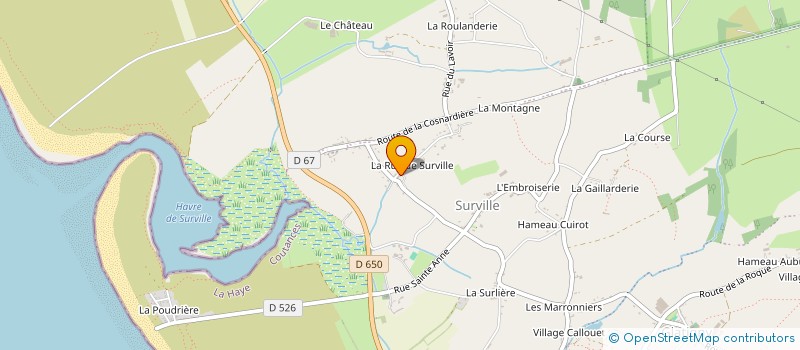 localisation de l'entreprise MONSIEUR THIERRY PONTHIEUX  LA HAYE