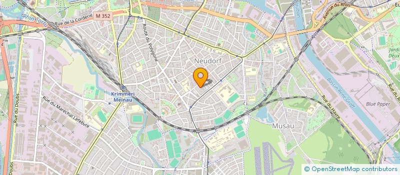 localisation de l'entreprise MONSIEUR THIERRY PONTIUS  STRASBOURG