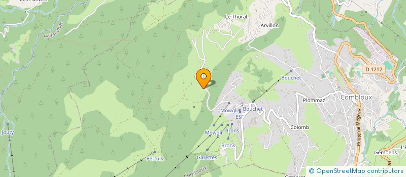 localisation de l'entreprise MONSIEUR THIERRY PORRET  COMBLOUX