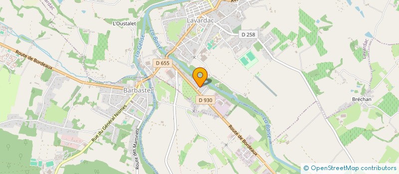 localisation de l'entreprise MONSIEUR THIERRY PORRO  BARBASTE