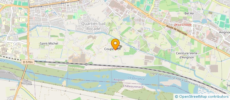 localisation de l'entreprise MONSIEUR THIERRY PORTASPANA  AVIGNON