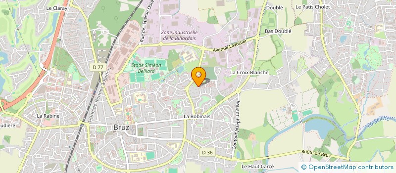 localisation de l'entreprise MONSIEUR THIERRY POSNIC à BRUZ