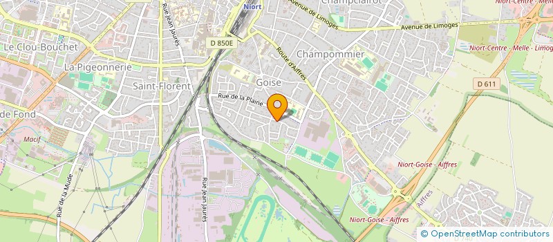 localisation de l'entreprise MONSIEUR THIERRY POUILLOUX à NIORT