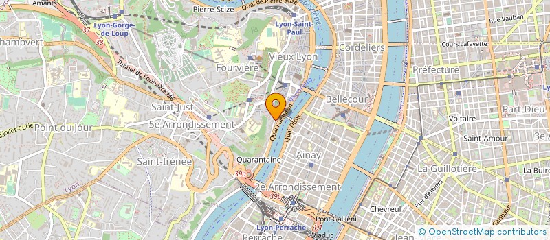 localisation de l'entreprise MONSIEUR THIERRY PRAT  LYON