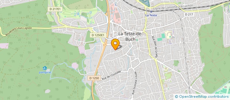 localisation de l'entreprise MONSIEUR THIERRY PRATS à LA TESTE-DE-BUCH