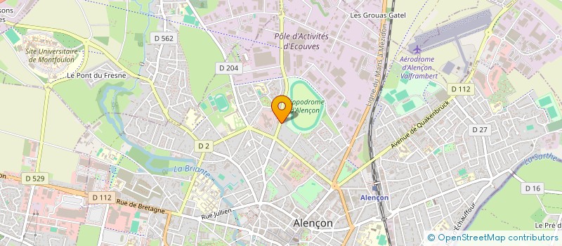 localisation de l'entreprise MONSIEUR THIERRY PREAUX à ALENCON