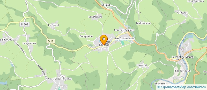 localisation de l'entreprise MONSIEUR THIERRY PREIN  MENAT