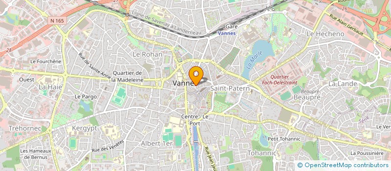 localisation de l'entreprise MONSIEUR THIERRY PRESSE à VANNES
