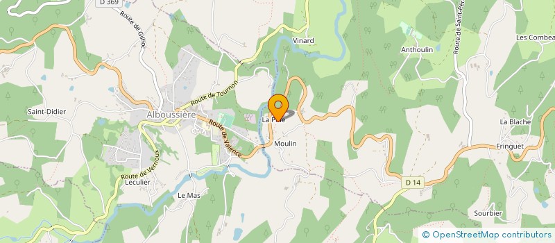 localisation de l'entreprise MONSIEUR THIERRY PREVOST  CHAMPIS